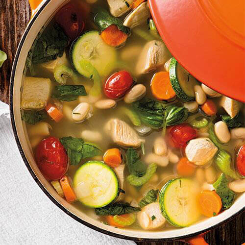 Chicken vegetable soup