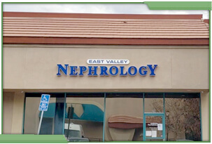 East Valley Nephrology Sign